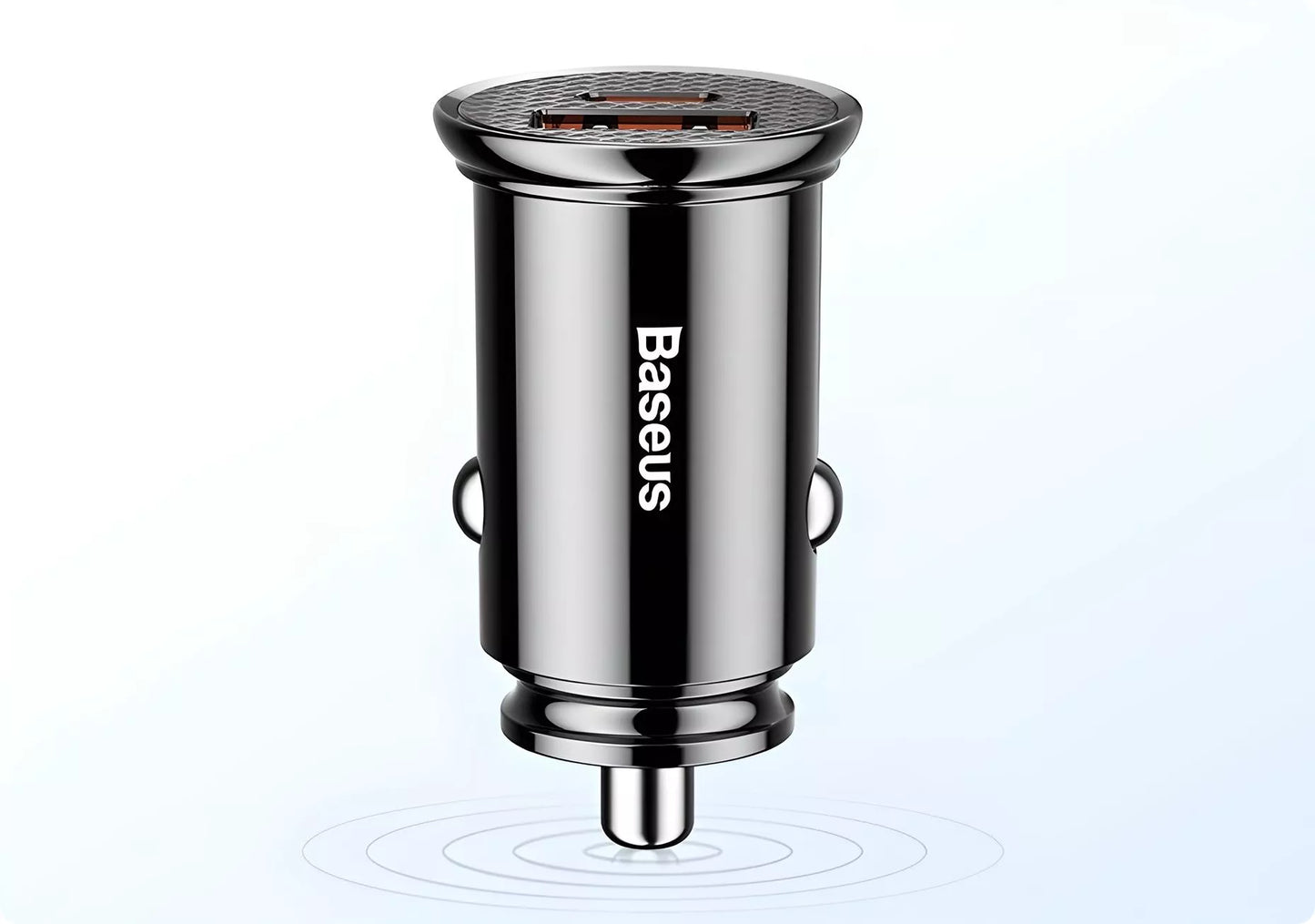 BASEUS galingas greitas automobilinis įkroviklis USB USB-C TYPE-C PD 30W QC 3.0 5A