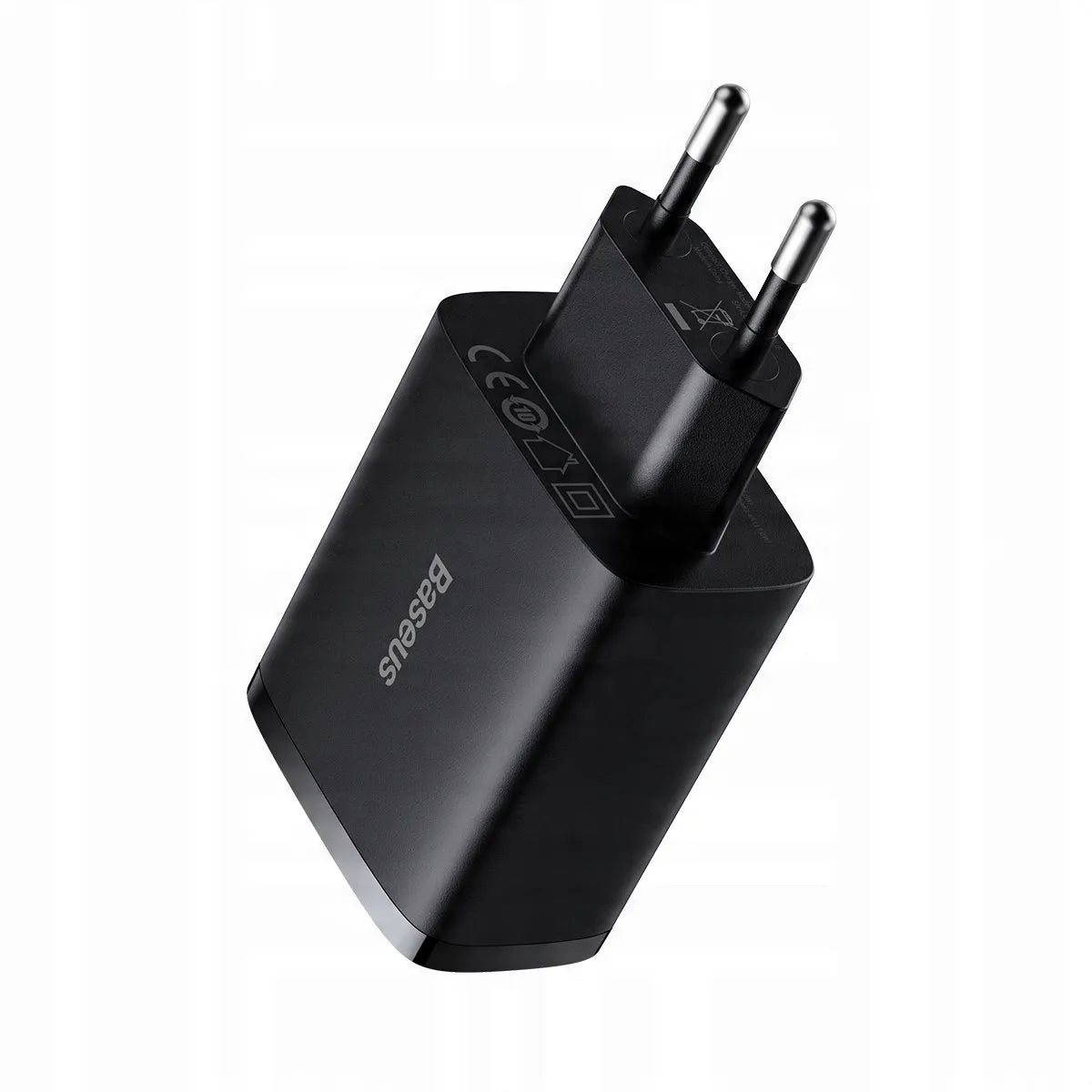 BASEUS greitasis telefono ir planšetės įkroviklis, 3 × USB, 17 W, 3,4 A, maitinimo adapteris, skirtas Qi