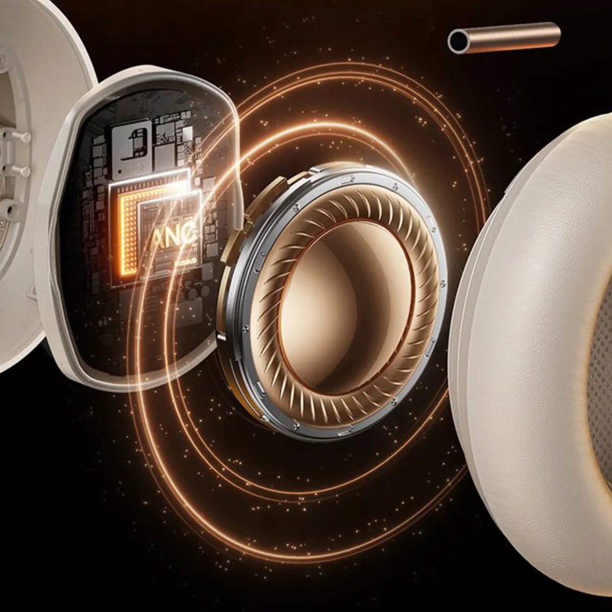 BASEUS Inspire XH1 belaidės ausinės su Bose garsu, ANC ir Dolby Audio