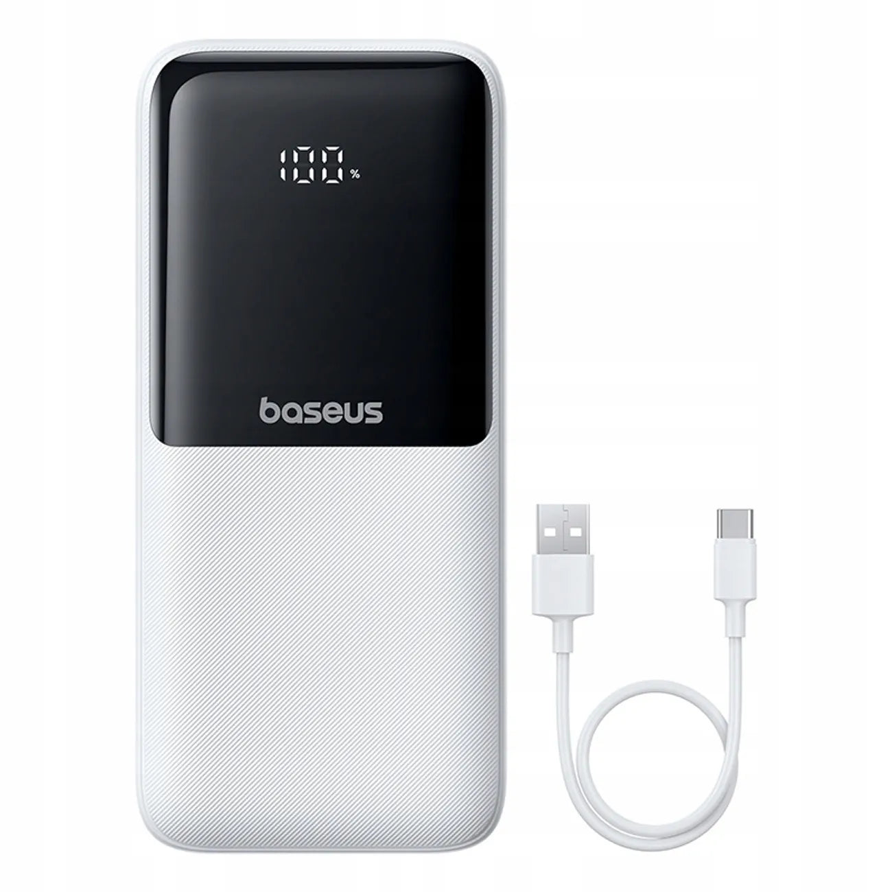 BASEUS Lipow powerbankas 20000 mAh, 22,5 W, USB-C, USB, su integruotais USB-C ir Lightning laidais