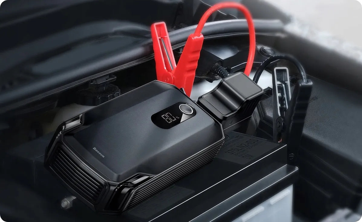BASEUS Super Energy Max automobilio užvedimo įrenginys ir išorinė baterija, 20 000 mAh, su žibintuvėliu, C0120500