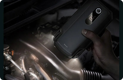 BASEUS Super Energy Max automobilio užvedimo įrenginys ir išorinė baterija, 20 000 mAh, su žibintuvėliu, C0120500