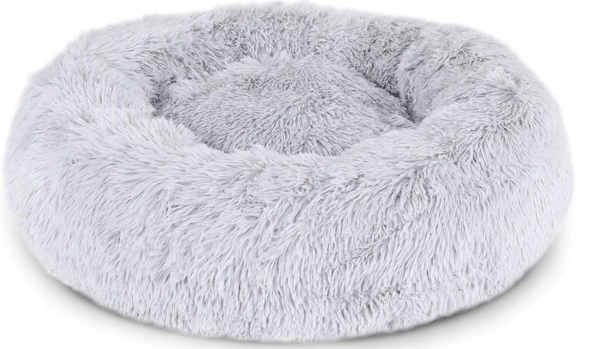 BB-Shop Shaggy pliušinė gultas šunims ir katėms, 80 cm – patogus ir neslystantis