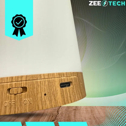 Belaidė LED Naktinė Lempa su RGB ir Liečiamu Valdymu