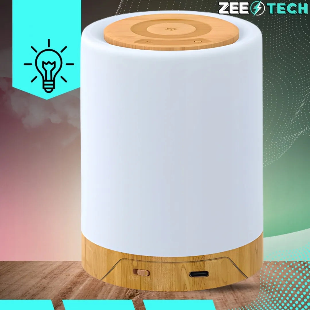 Belaidė LED Naktinė Lempa su RGB
