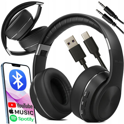 Belaidės ausinės BLOW BTX700 ANC su mikrofonu ir Bluetooth