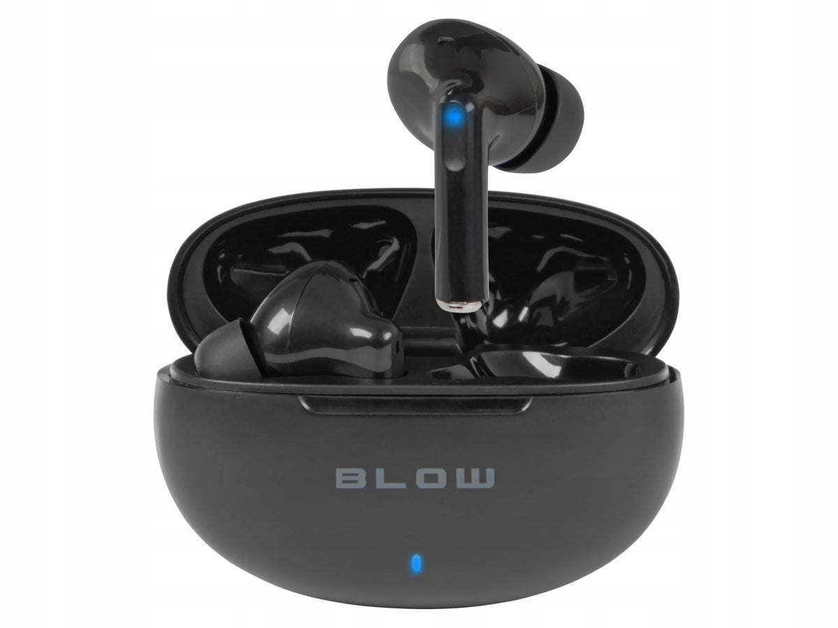 Belaidės įstatomosios „Bluetooth“ ausinės BLOW su mikrofonu ir „Powerbank“ funkcija