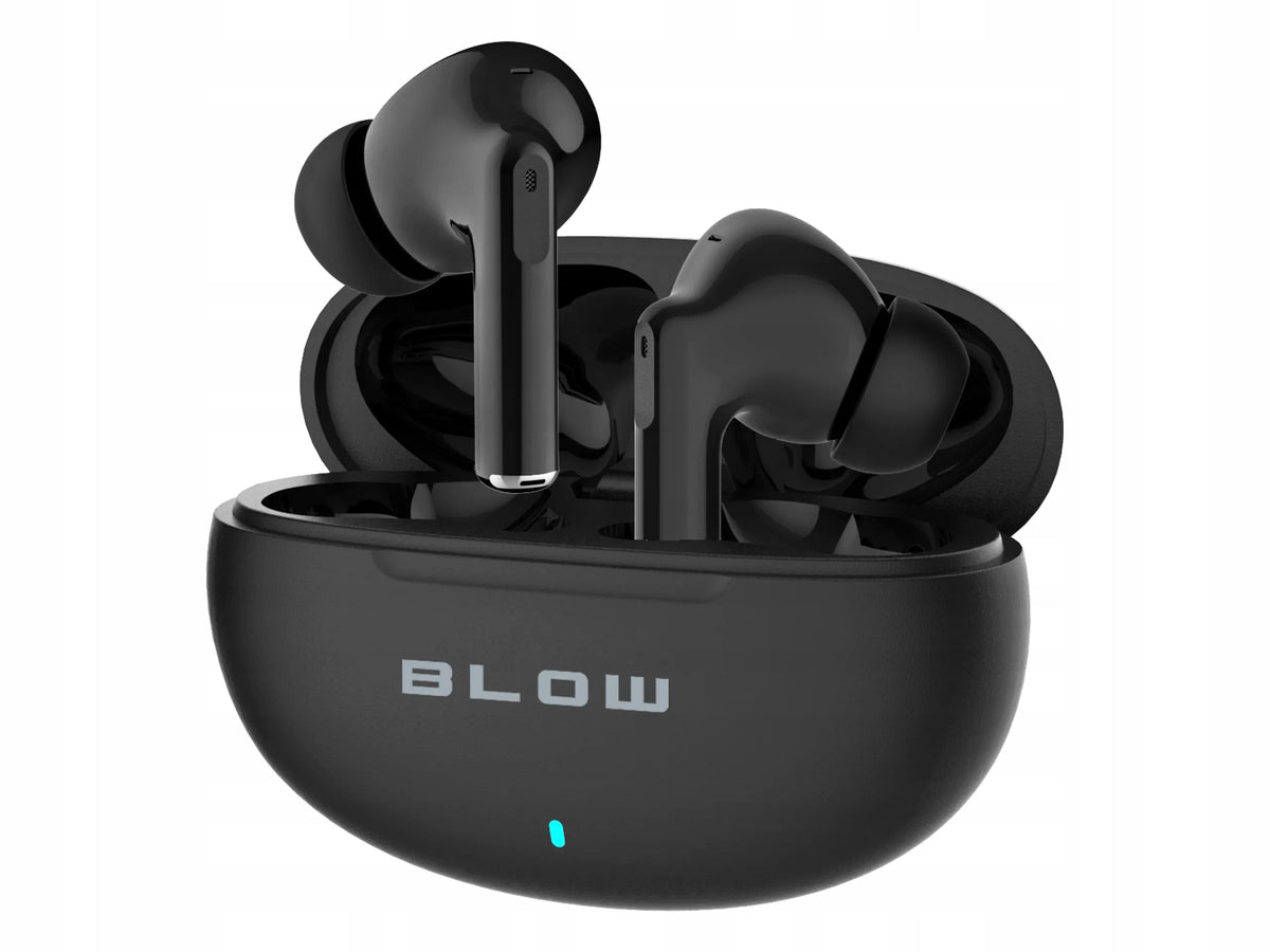 Belaidės įstatomosios „Bluetooth“ ausinės BLOW su mikrofonu ir „Powerbank“ funkcija
