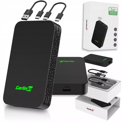 Belaidis adapteris Carlinkit 5.0 Apple CarPlay Android Auto