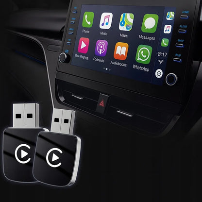 Belaidis Android Auto CarPlay adapteris 2-in-1 iPhone USB USB-C