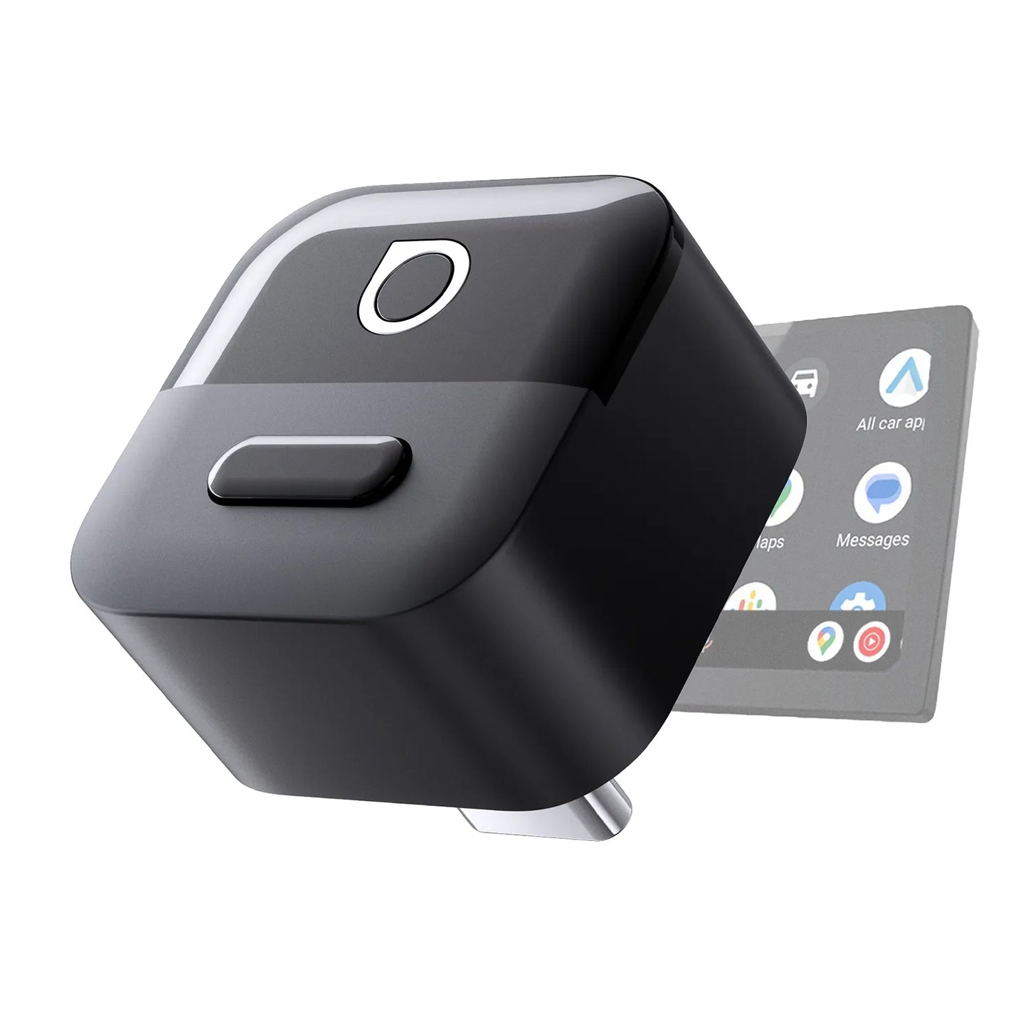 Belaidis Android Auto ir CarPlay adapteris WiFi 6 Dual Phone 2in1 USB-C