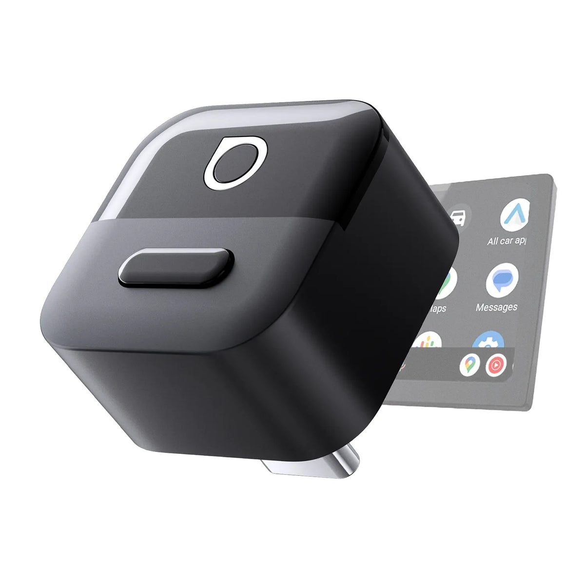 Belaidis Android Auto ir CarPlay adapteris WiFi 6 Dual Phone 2in1 USB-C