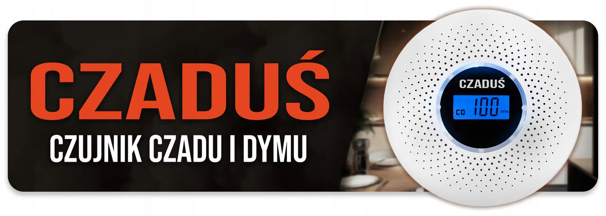 Belaidis anglies monoksido ir dūmų detektorius JKD-512COM