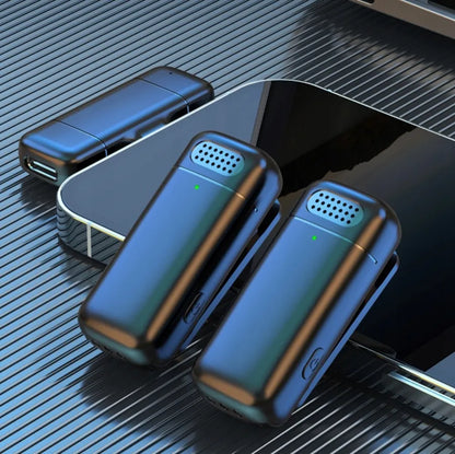 Belaidis atlapo mikrofonas, skirtas įrašymui su USB-C jungtimi, iPhone X2