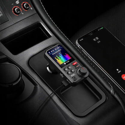 Belaidis automobilinis siųstuvas MP3 MP4 grotuvas AKAI FMT-93BT