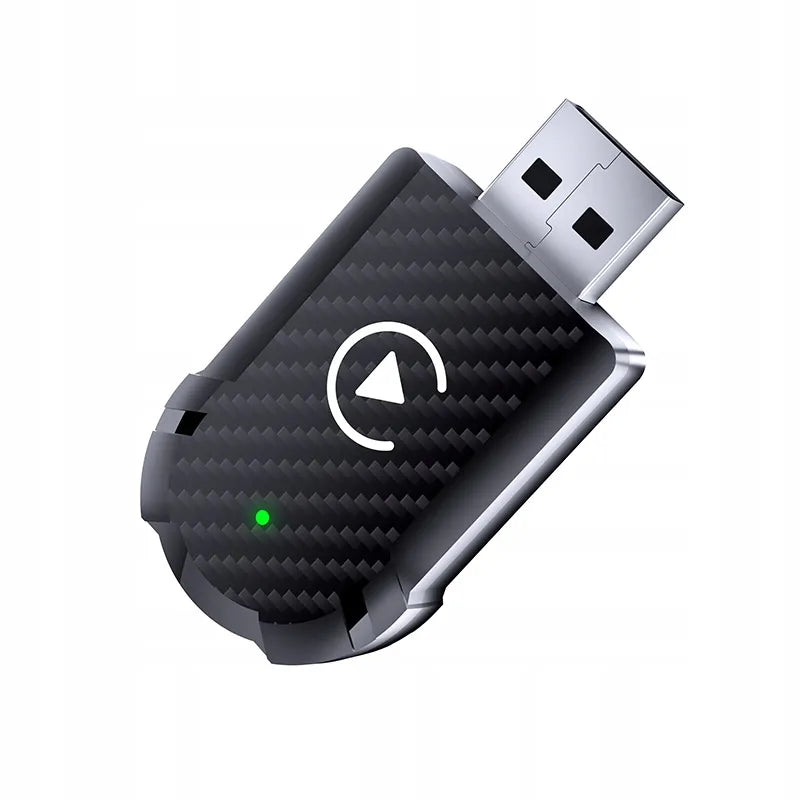 Belaidis automobilinis USB adapteris, skirtas Android Auto ir Apple CarPlay AI&JL