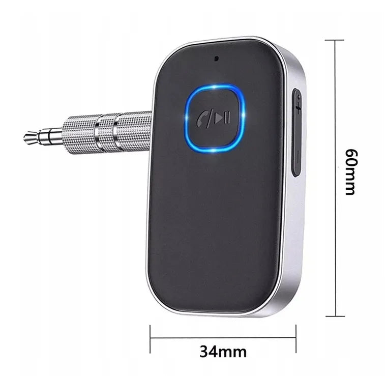 Belaidis Bluetooth 5.0 imtuvas adapteris siųstuvas AUX mini-jack 3.5