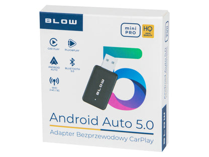 Belaidis „CarPlay“ ir „Android Auto“ adapteris, „Bluetooth“ bei „Wi-Fi“ „Mini Pro“