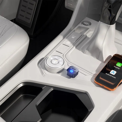 Belaidis „CarPlay“ ir „Android Auto“ USB „Wi-Fi“ adapteris