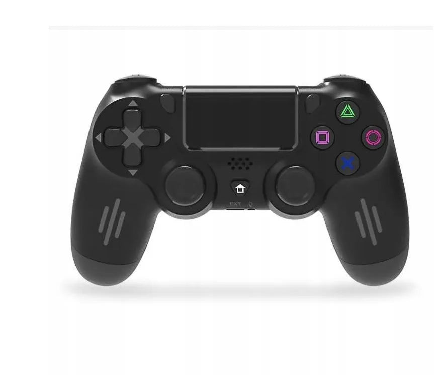 Belaidis ir laidinis valdiklis PS4, juodas