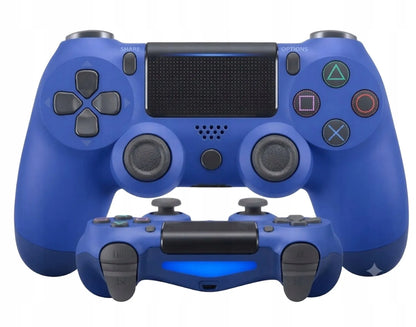 Belaidis PS4 ir PS3 valdiklis „DOUBLESCHOCK“ su vibracija, „Midnight Blue“