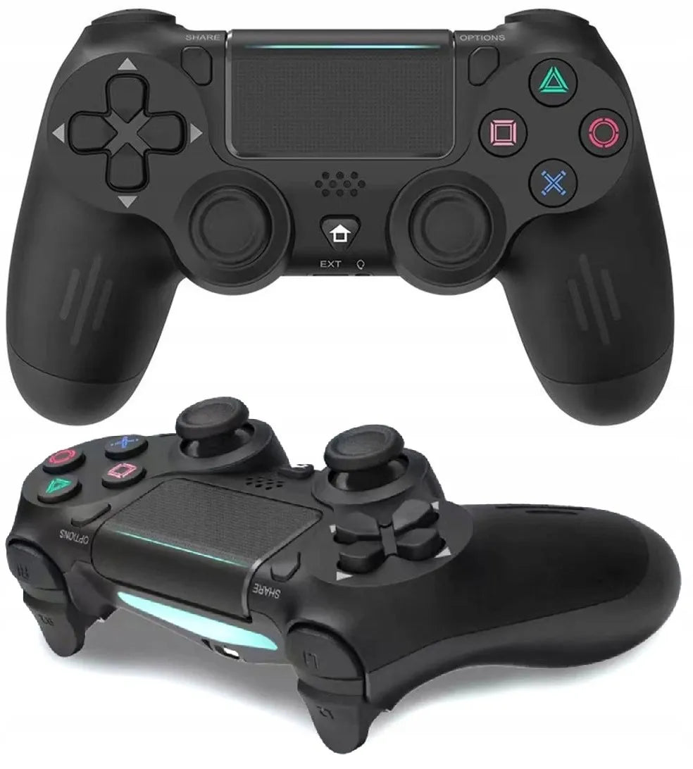 Belaidis PS4 valdiklis su vibracija, PlayStation 4 / Slim / Pro, juodas