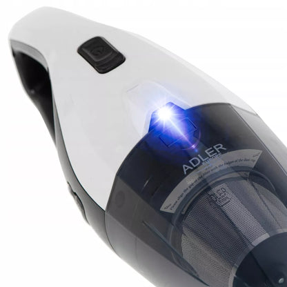Belaidis rankinis automobilinis dulkių siurblys, galingas, priedai, USB-C/12V