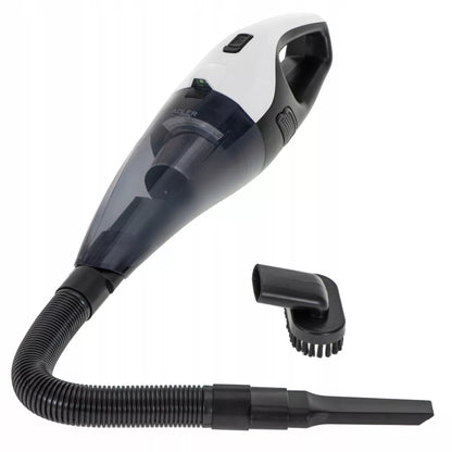 Belaidis rankinis automobilinis dulkių siurblys, galingas, priedai, USB-C/12V