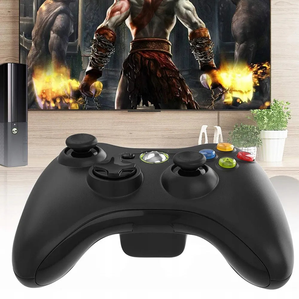 Belaidis „Xbox 360“ valdiklis kompiuteriui, su vibracija