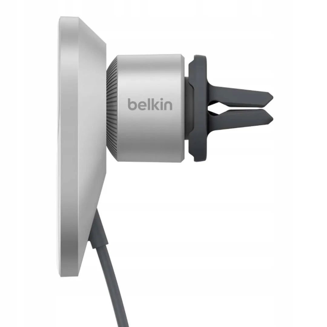 Belkin automobilinis įkroviklis, magnetinis, Qi2.0, 15W, 20W maitinimo adapteris, pilkas