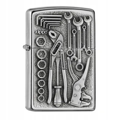 Benzininis vėjui atsparus žiebtuvėlis Zippo TOOL BOX