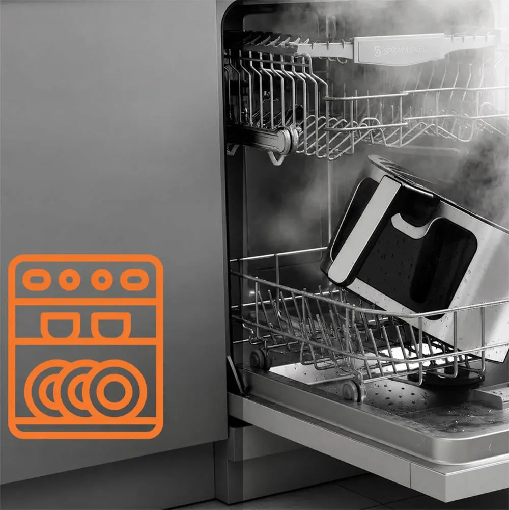 Berialė gruzdintuvė Air Fryer 6L 1500W 12 programų