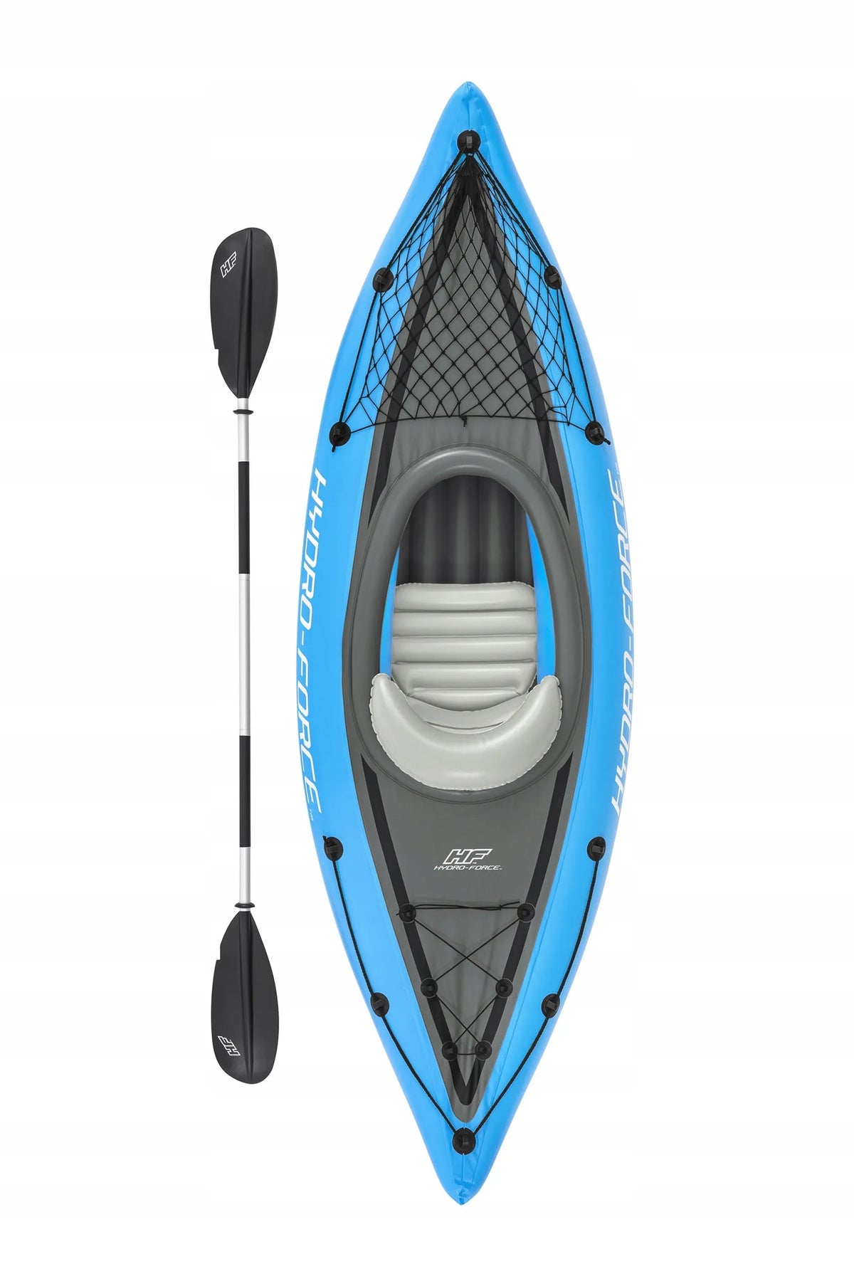 Bestway Hydro-Force Cove Champion X1 pripučiamas baidarė su irklu ir pompa 275cm