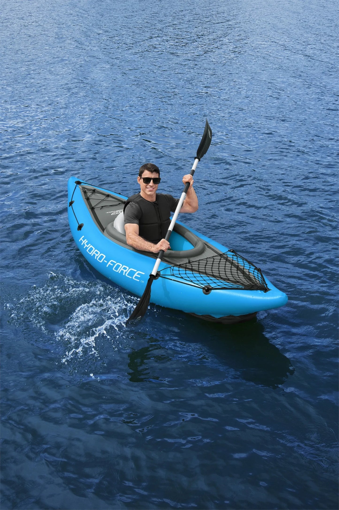 Bestway Hydro-Force Cove Champion X1 pripučiamas baidarė su irklu ir pompa 275cm