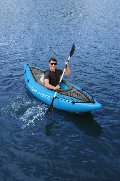 Bestway Hydro-Force Cove Champion X1 pripučiamas baidarė su irklu ir pompa 275cm