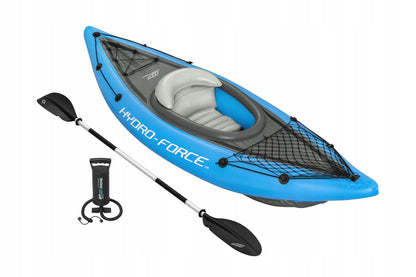 Bestway Hydro-Force Cove Champion X1 pripučiamas baidarė su irklu ir pompa 275cm