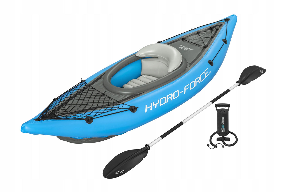 Bestway Hydro-Force Cove Champion X1 pripučiamas baidarė su irklu ir pompa 275cm