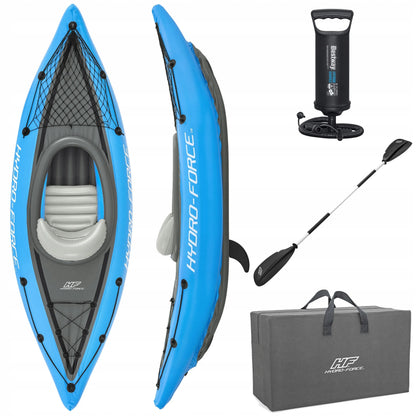 Bestway Hydro-Force Cove Champion X1 pripučiamas baidarė su irklu ir pompa 275cm