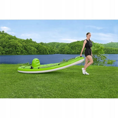 Bestway Hydro-Force Koracle pripučiamas vienvietis kajakas su irklais ir pompa