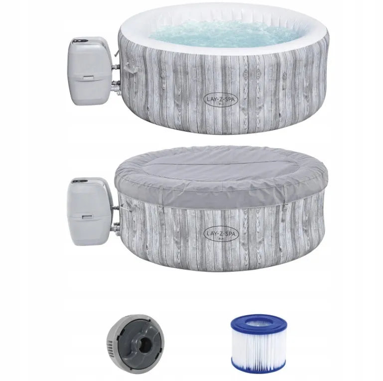Bestway Lay-Z-Spa Fiji AirJet pripučiamas sūkurinis baseinas, apvalus, 4 vietų