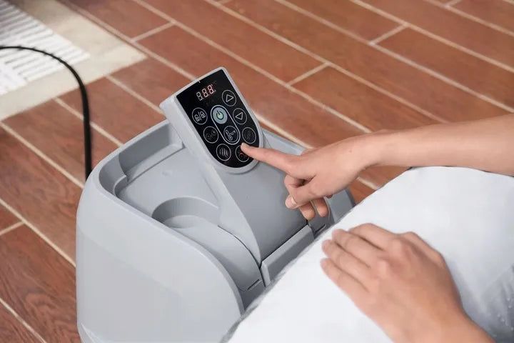 Bestway Lay-Z-Spa Fiji AirJet pripučiamas sūkurinis baseinas, apvalus, 4 vietų