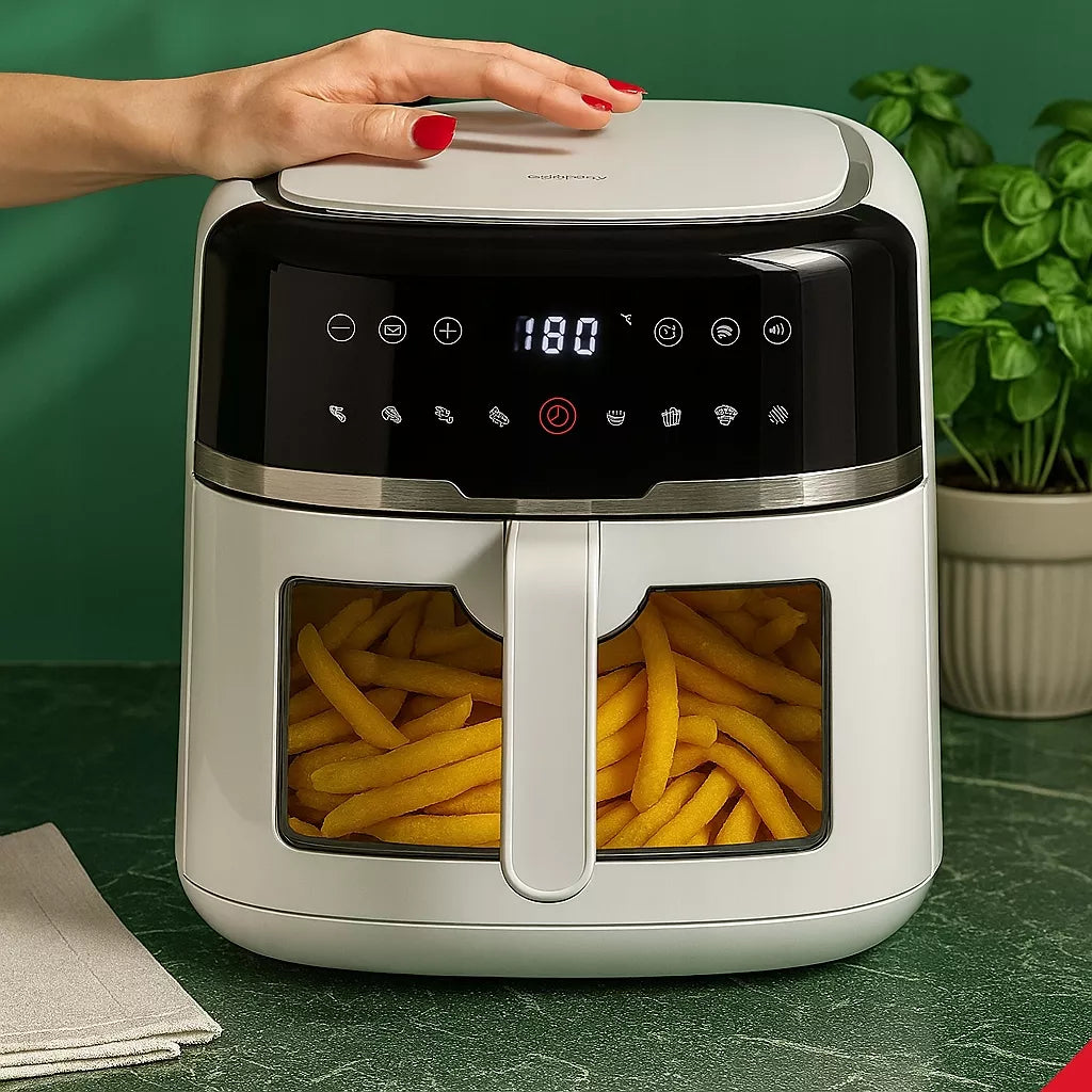 Beztriebė gruzdintuvė „Camry Air Fryer“, 8 l, 2500 W, XXL talpa