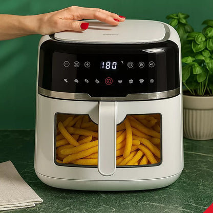 Beztriebė gruzdintuvė „Camry Air Fryer“, 8 l, 2500 W, XXL talpa