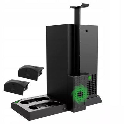 iPega aušinimo stotelė Xbox Series X su dviem valdikliais