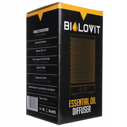 Bilovit ultragarsinis eterinių aliejų difuzorius aromaterapijai, natūralus
