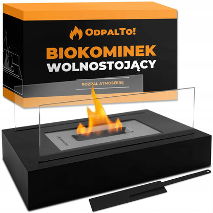 Bioetanolio židinys – stalo dekoracija namams, sodui ir terasai su stiklu