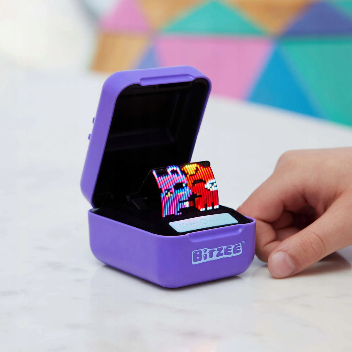 BITZEE interaktyvus skaitmeninis augintinis, violetinis, 15 viename