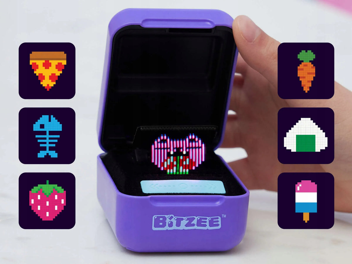 BITZEE interaktyvus skaitmeninis augintinis, violetinis, 15 viename