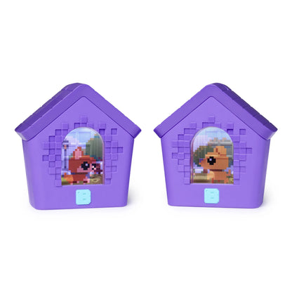 BITZEE interaktyvus skaitmeninis šuniukas „Doghouse“, 2 vnt., rinkinys