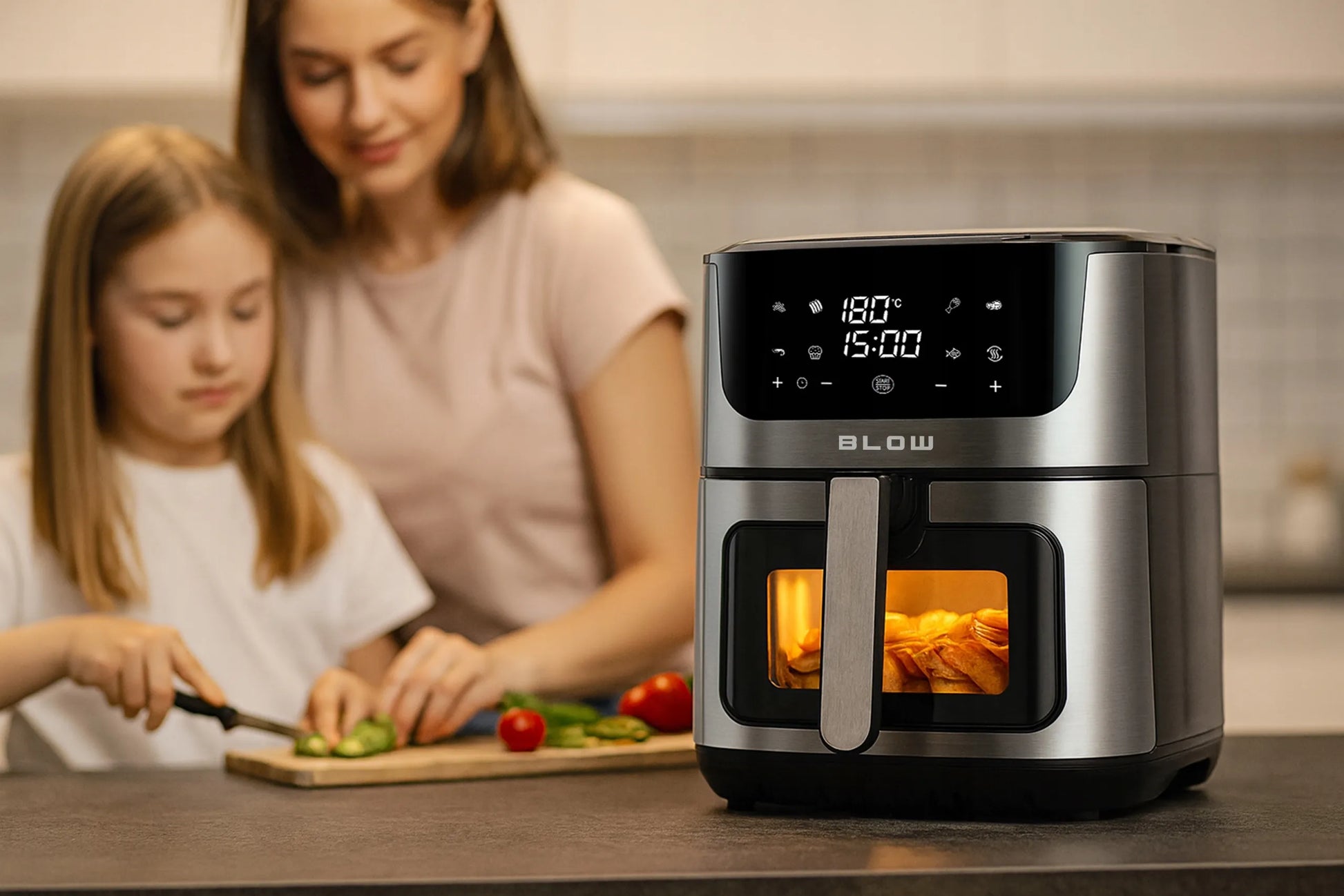 BLOW 44-600 beztėrė gruzdintuvė, 8 l, 2500 W